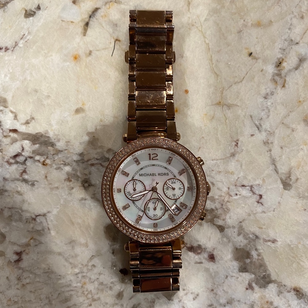 Michael Kors Rose Gold Wrist Watch
